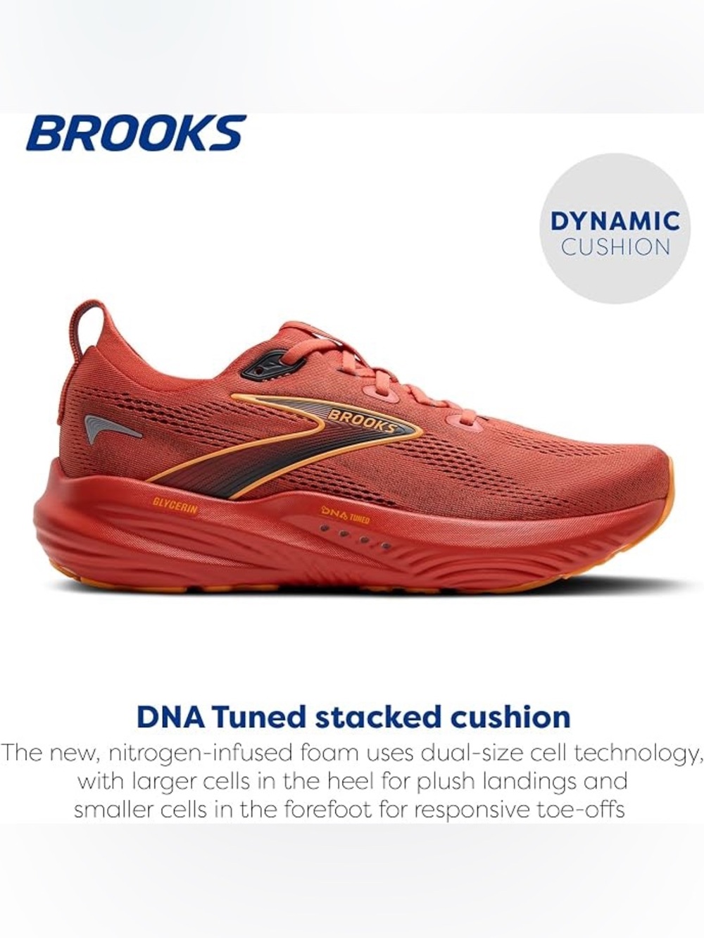 Brooks Men’s Glycerin 22 Athletic Shoe